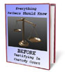 Everything Men Should Know Before Testifying In Custody Court